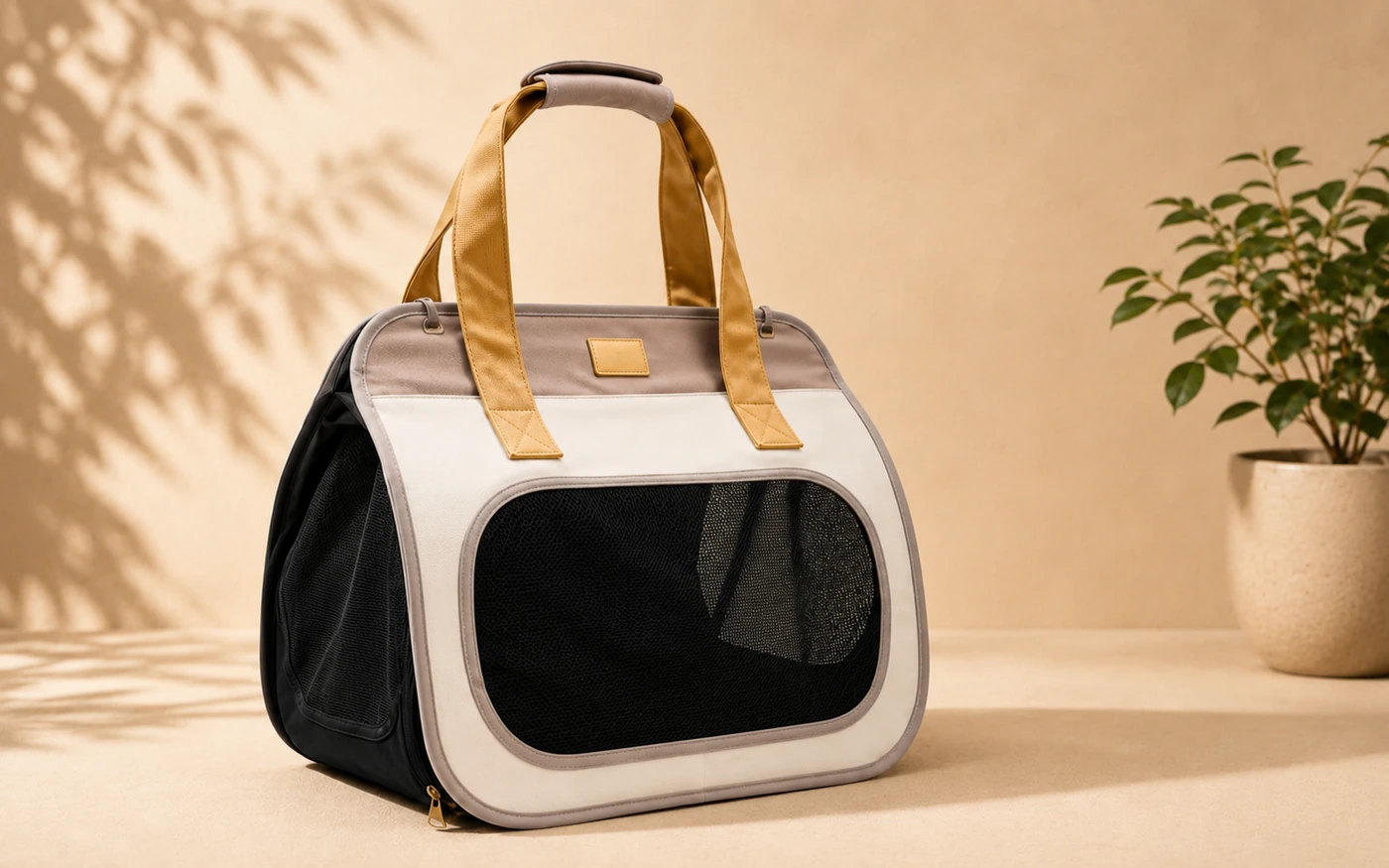 Finished pet carrier product example